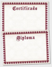 platilla de certificado o diploma TAT035