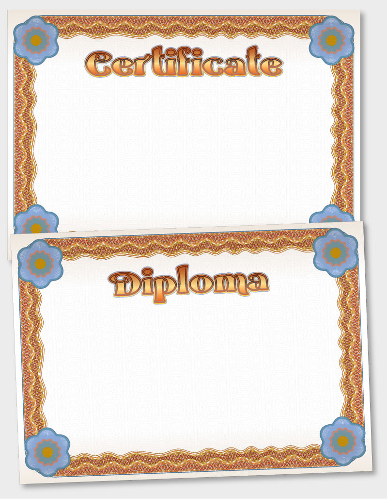 Certificate Template DCAT045