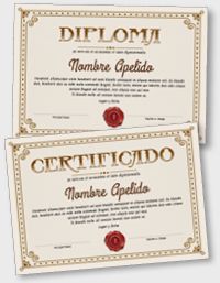 Certificado o Diploma Interactivo iPDFES099