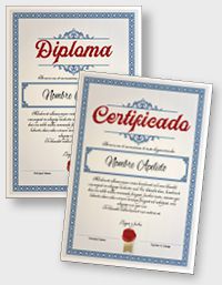 Certificado o Diploma Interactivo iPDFES110