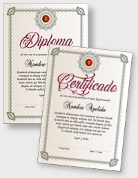 Certificado o Diploma Interactivo iPDFES112