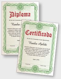Certificado o Diploma Interactivo iPDFES113