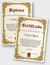 Certificado o Diploma Interactivo iPDFES115