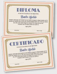 Certificado o Diploma Interactivo iPDFES120