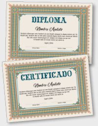 Certificado o Diploma Interactivo iPDFES123