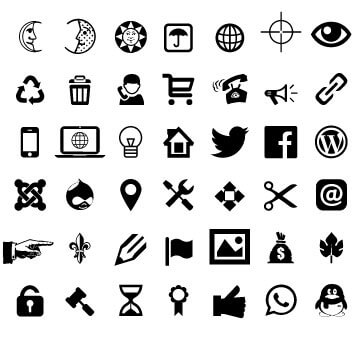 AT Clipart Icons Basic Signs