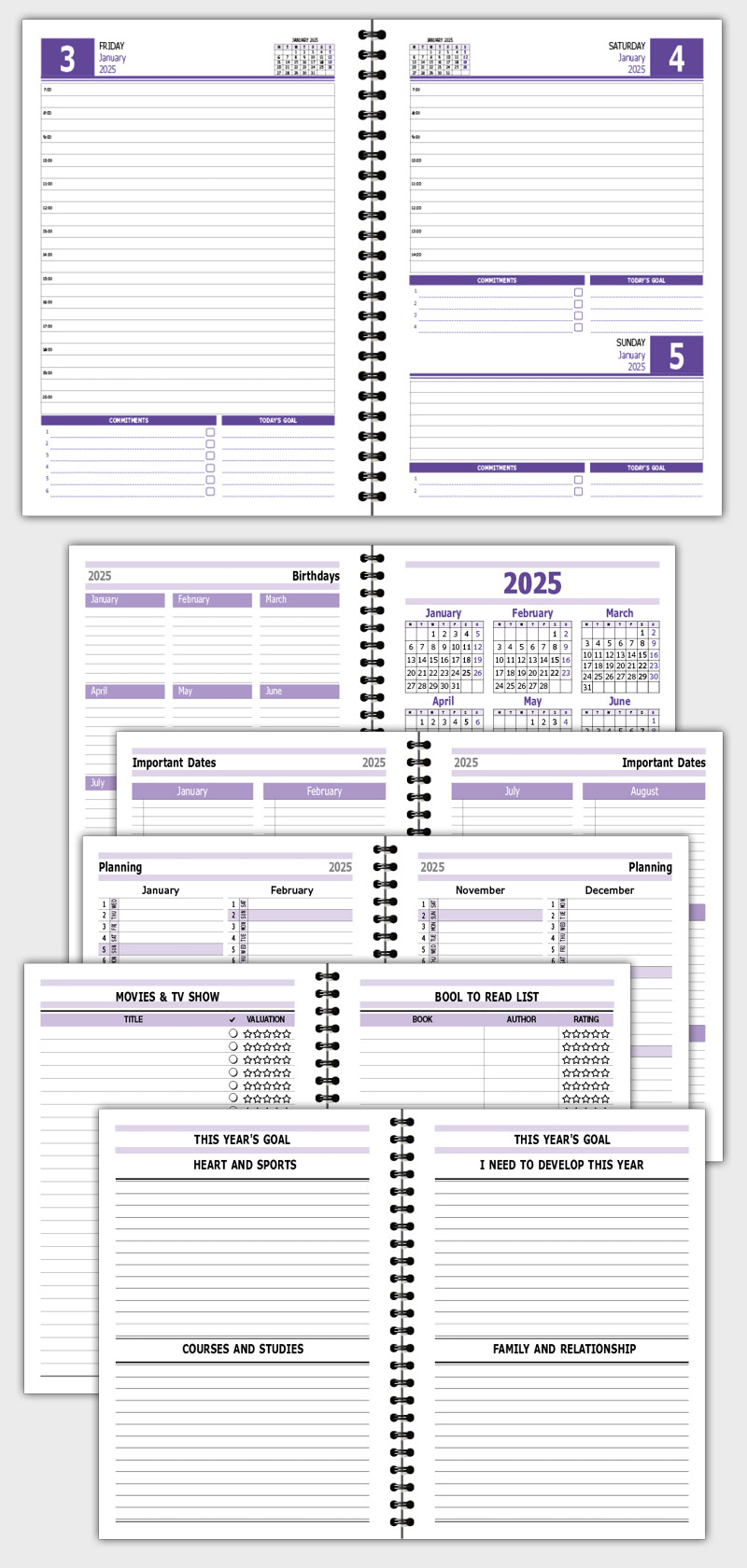 Daily Planner ATD15