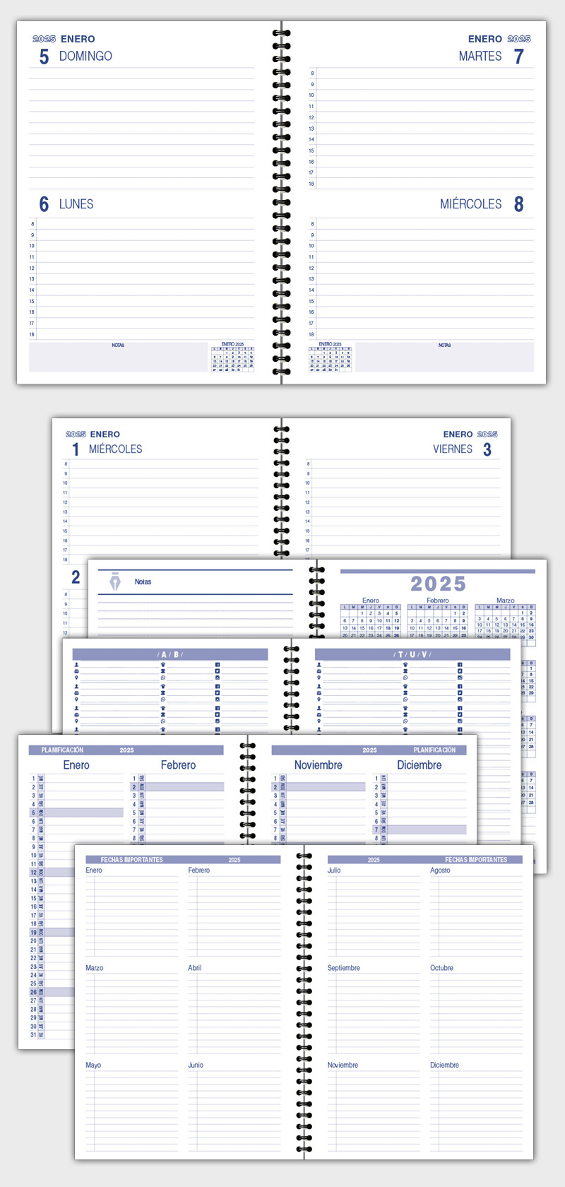 AGENDA DIARIA PARA 2024 EN ARCHIVO DE PLANTILLA MODELO ATD52