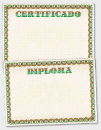 template de certificado ou diploma TAT043
