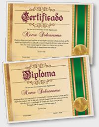 Certificado ou diploma interativo iPDFPT058