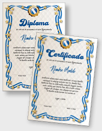 Certificado o Diploma Interactivo iPDFES076