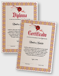 Certificado o Diploma Interactivo iPDFES085