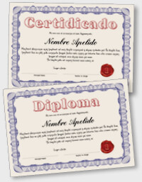 Certificado o Diploma Interactivo iPDFES087