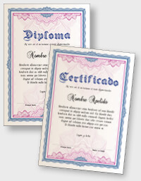 Certificado o Diploma Interactivo iPDFES090