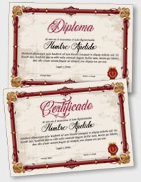 Certificado o Diploma Interactivo iPDFES094