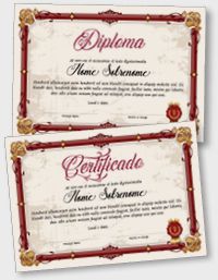 Certificado ou diploma interativo iPDFPT094