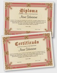 Certificado ou diploma interativo iPDFPT096