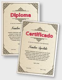 Certificado o Diploma Interactivo iPDFES097