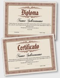 Certificado ou diploma interativo iPDFPT100