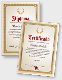 Certificado o Diploma Interactivo iPDFES101