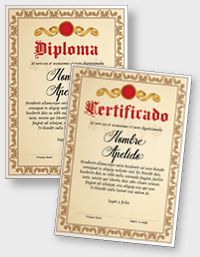 Certificado o Diploma Interactivo iPDFES102