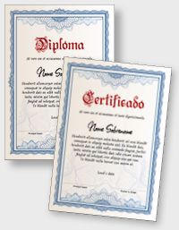Certificado ou diploma interativo iPDFPT104
