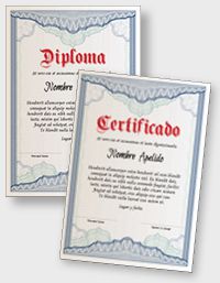 Certificado o Diploma Interactivo iPDFES105
