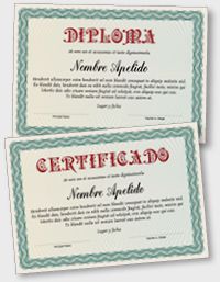 Certificado o Diploma Interactivo iPDFES118