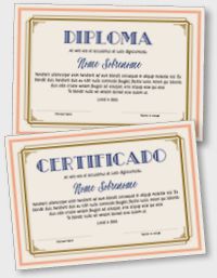 Certificado ou diploma interativo iPDFPT120