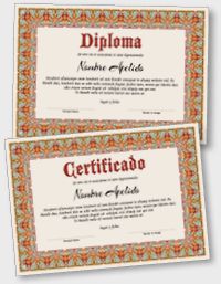 Certificado o Diploma Interactivo iPDFES122