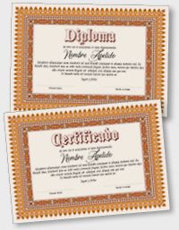 Certificado o Diploma Interactivo iPDFES124