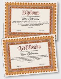 Certificado ou diploma interativo iPDFPT124