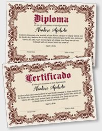 Certificado o Diploma Interactivo iPDFES136