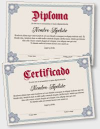 Certificado o Diploma Interactivo iPDFES139