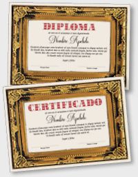 Certificado o Diploma Interactivo iPDFES146
