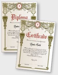 Certificado o Diploma Interactivo iPDFES149